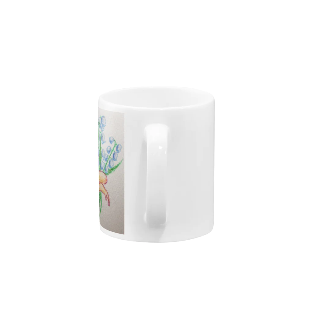 naokokawashimaのすずらん Mug :handle