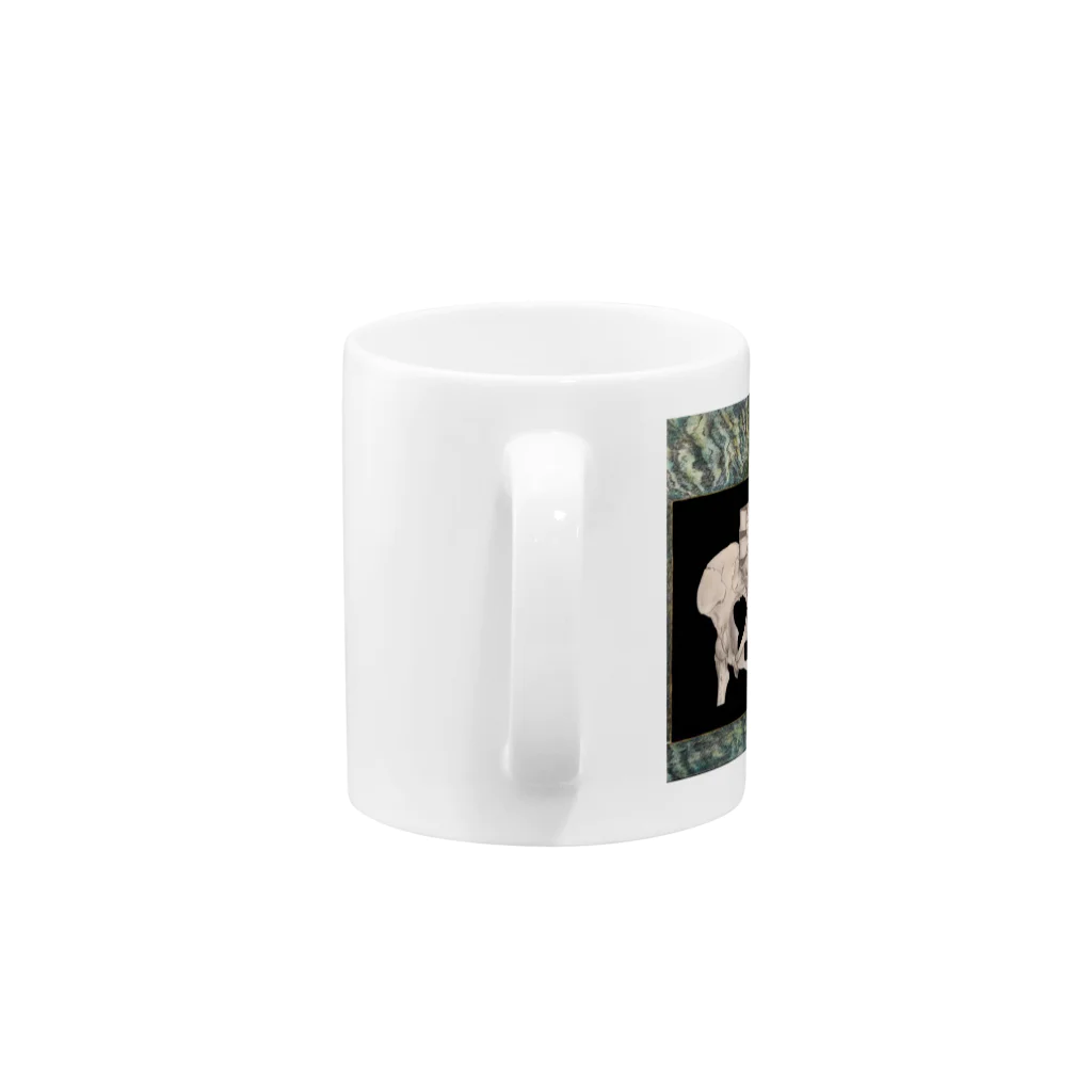 わくわくマーヤちゃんのわたしのコツバンヌ Mug :handle