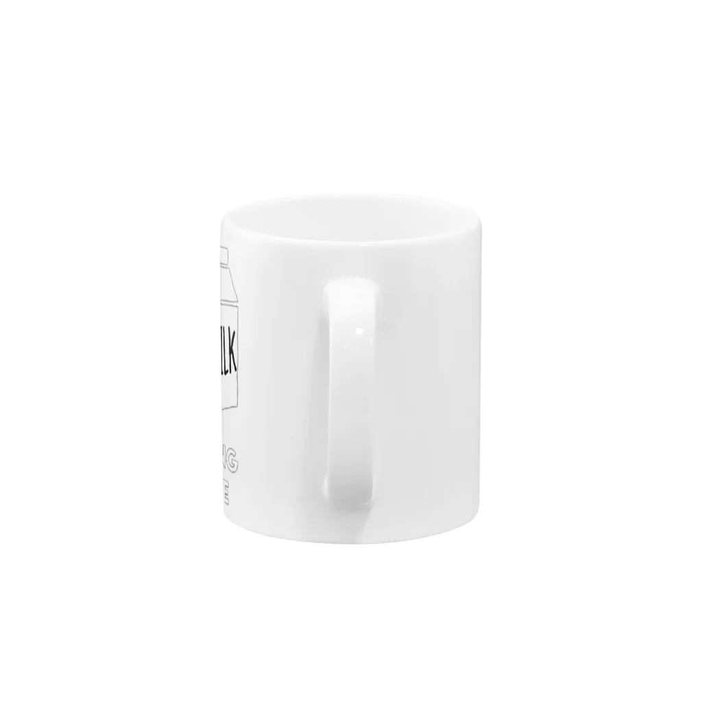 しじみデザインラボラトリーのモーニングルーティーン白 Mug :handle