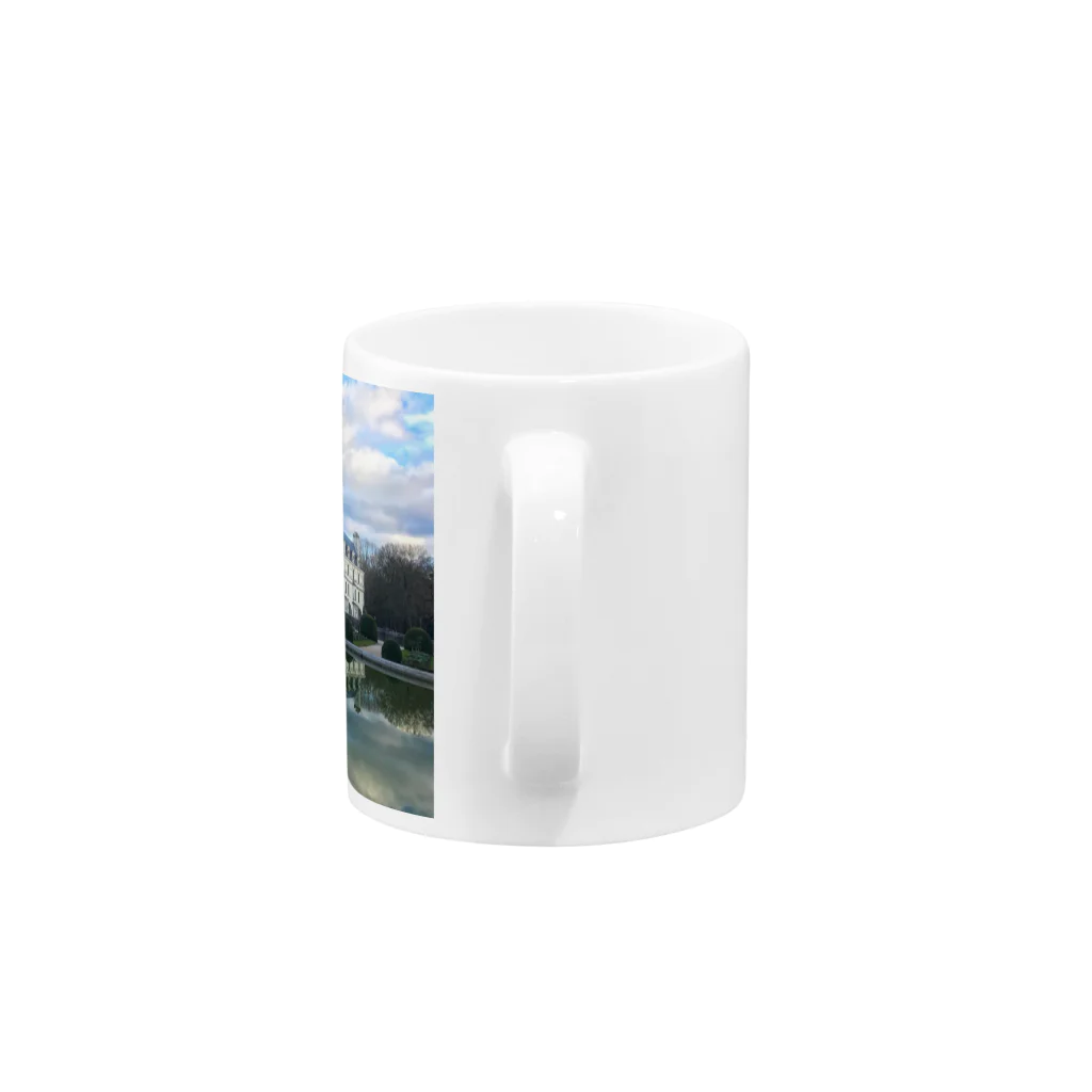 La mer ラ・メールのLe château de Chenonceau シャノンソー城 Mug :handle