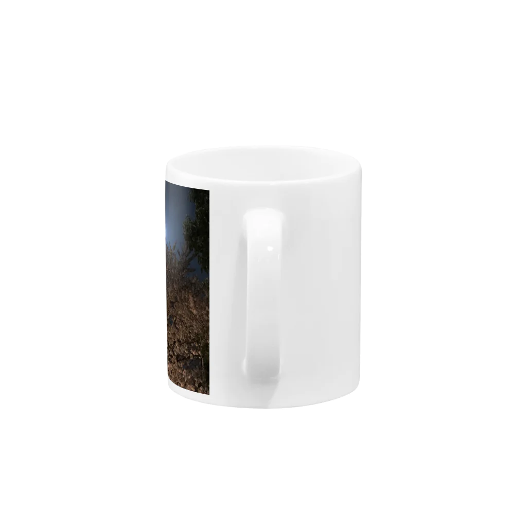 Boppy Bopの夜桜 Mug :handle