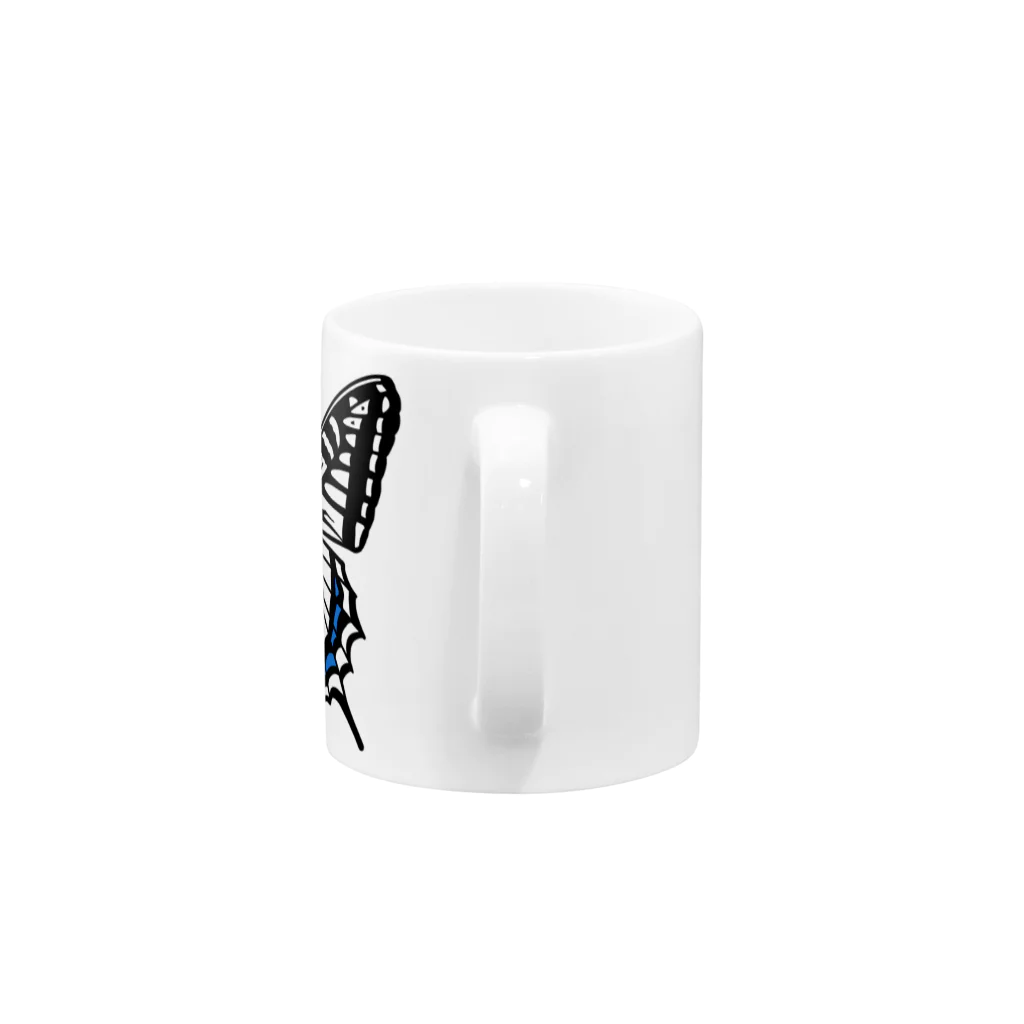 Alba spinaの揚羽蝶 Mug :handle