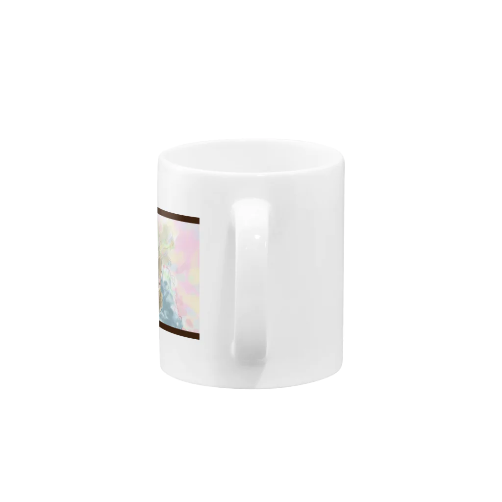 autofocusショップのチョコは魔法で甘くなる？オリジナルマグカップ（遙） Mug :handle