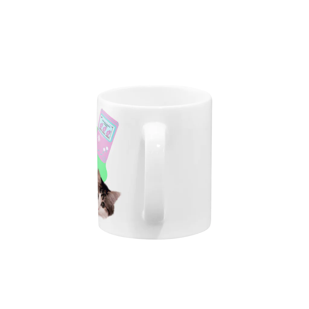 momo_emiのmomo_emi 電化製品 Mug :handle