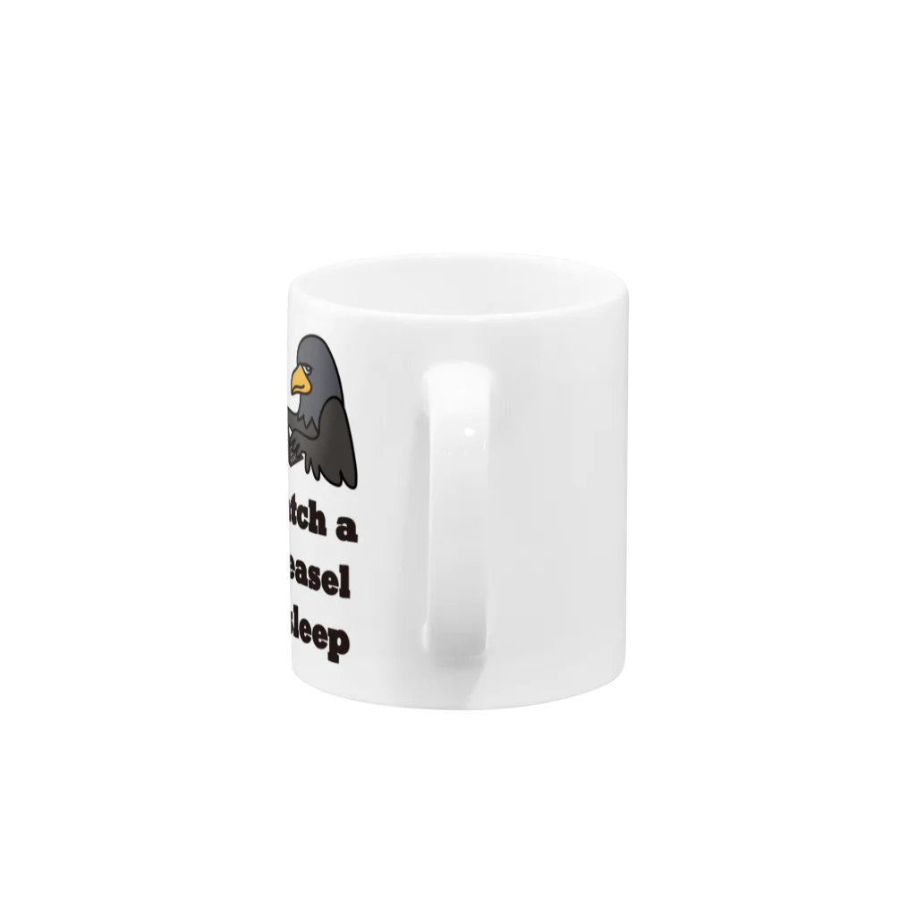 キッズモード某のマネーゲームの鷹 Mug :handle