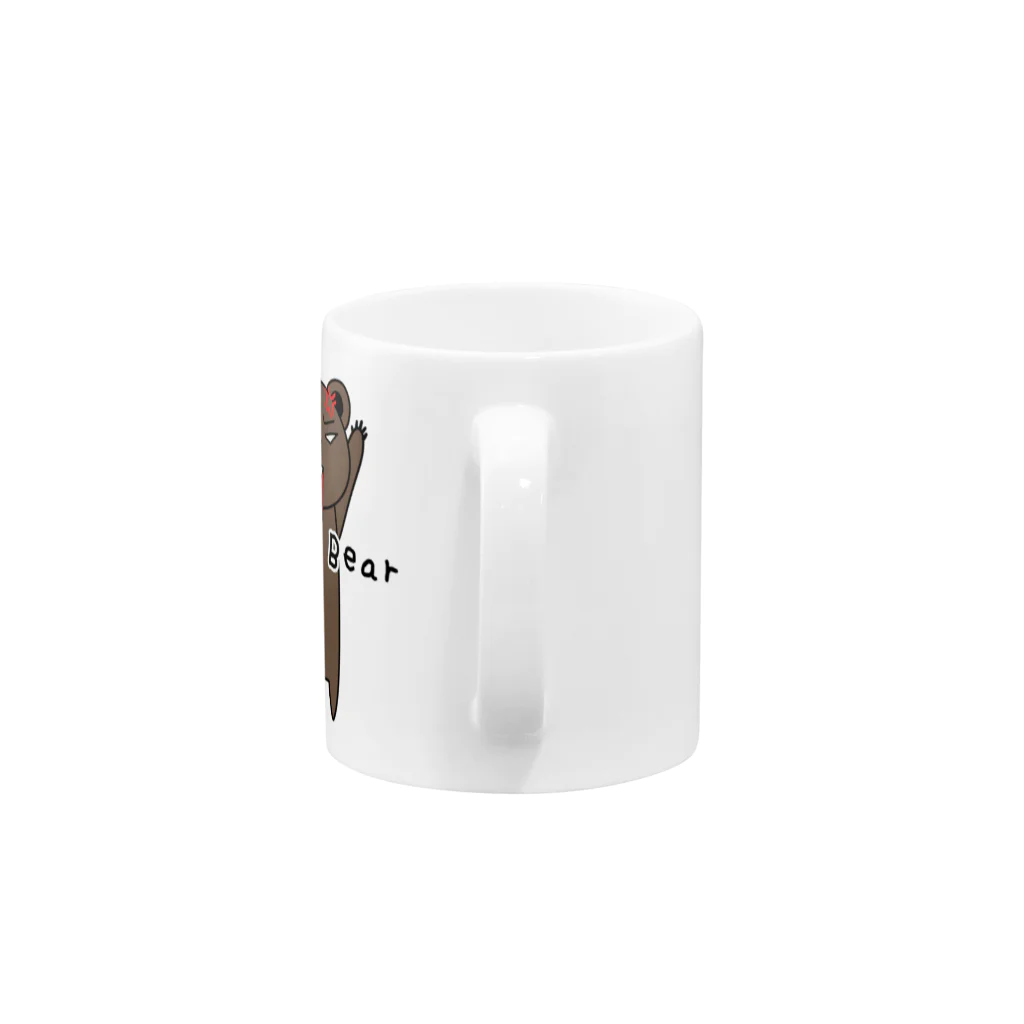 麦畑のおこ熊 Mug :handle