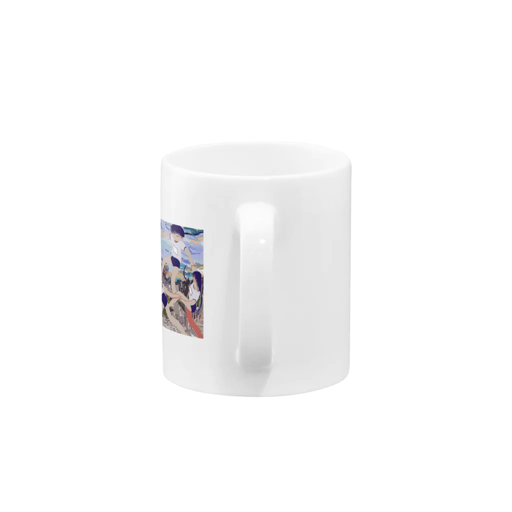 rice1350のダンス Mug :handle