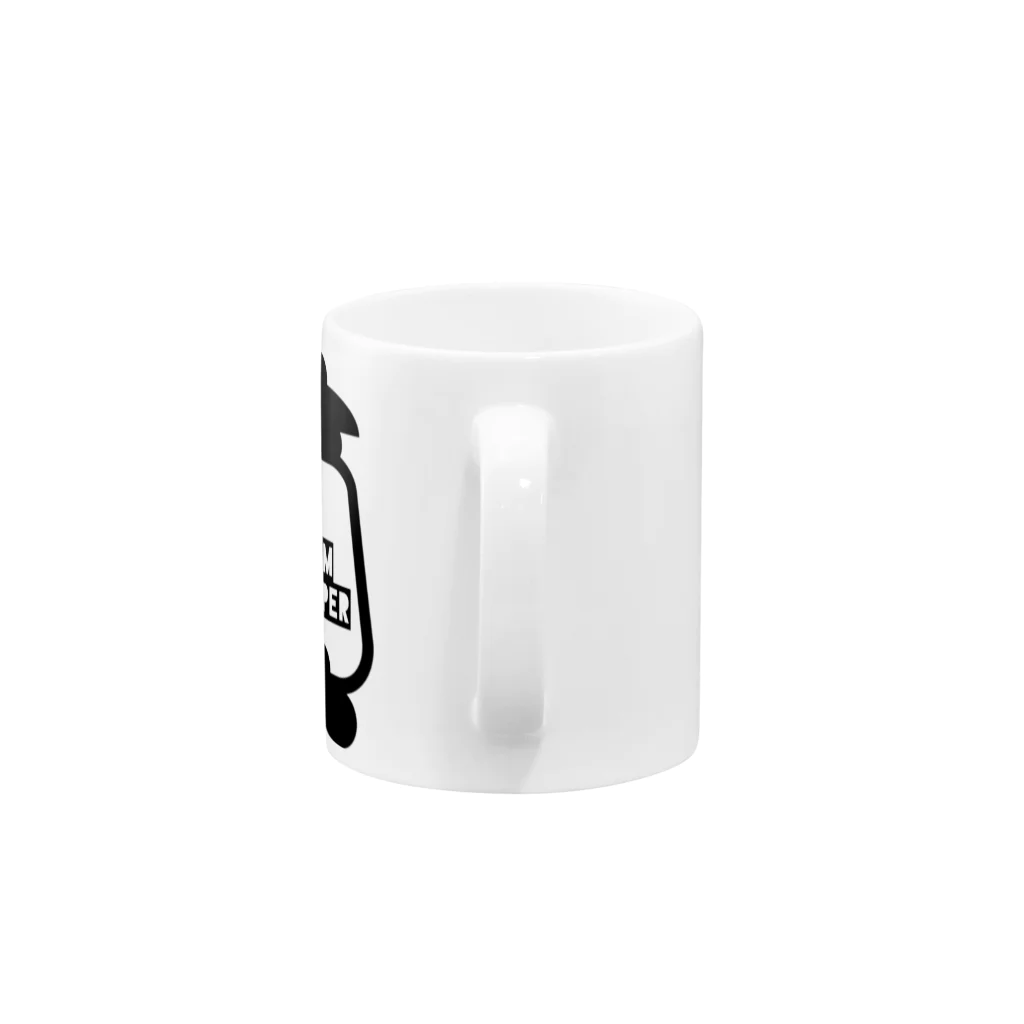 onezsideのI AM CAMPER Mug :handle