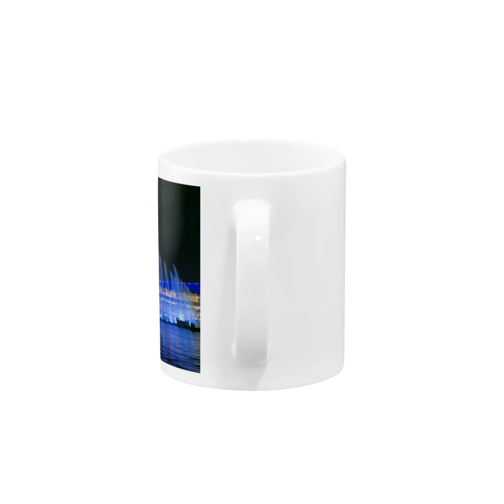 DIABOLOのシンガポール　夜景 Mug :handle