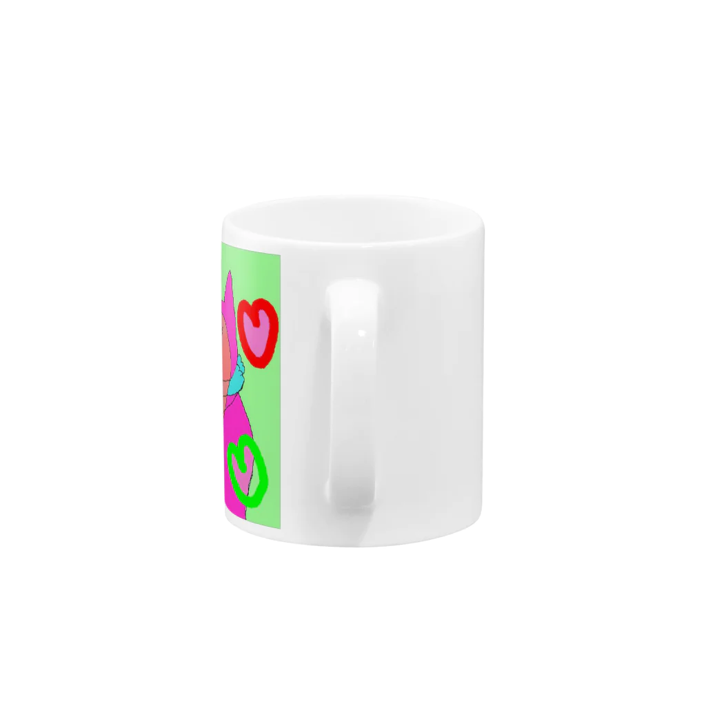 chuchu⌒∮+。のなかよし♡ Mug :handle