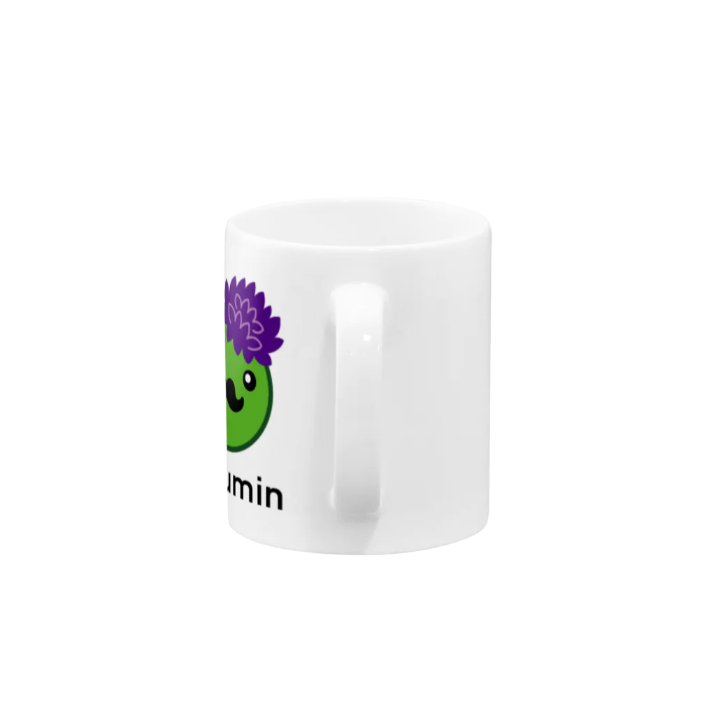 Mikuy_Flowerのモフミン　パパモフ（LIMITED） Mug :handle