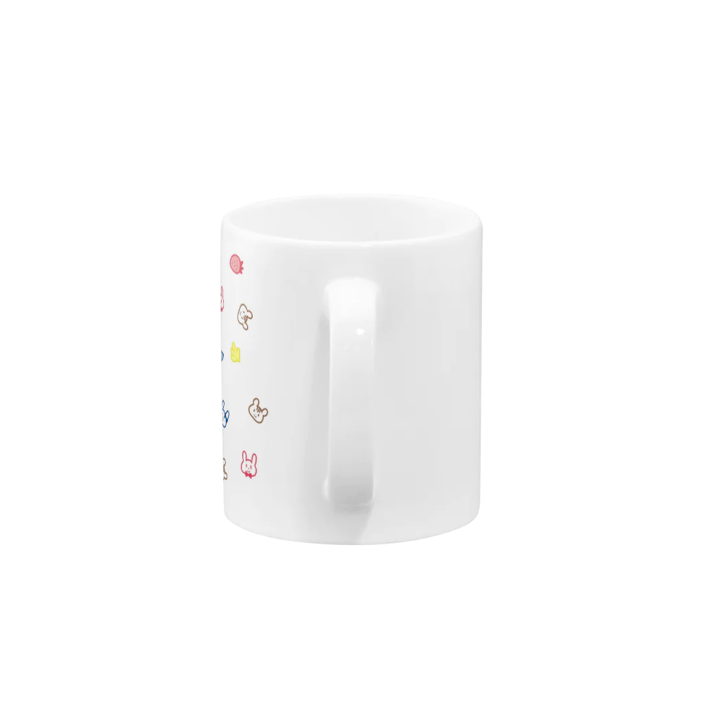 けらりのらびばにこりす Mug :handle