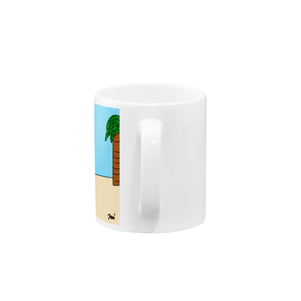chichuukaivacanceのハワイ Mug :handle