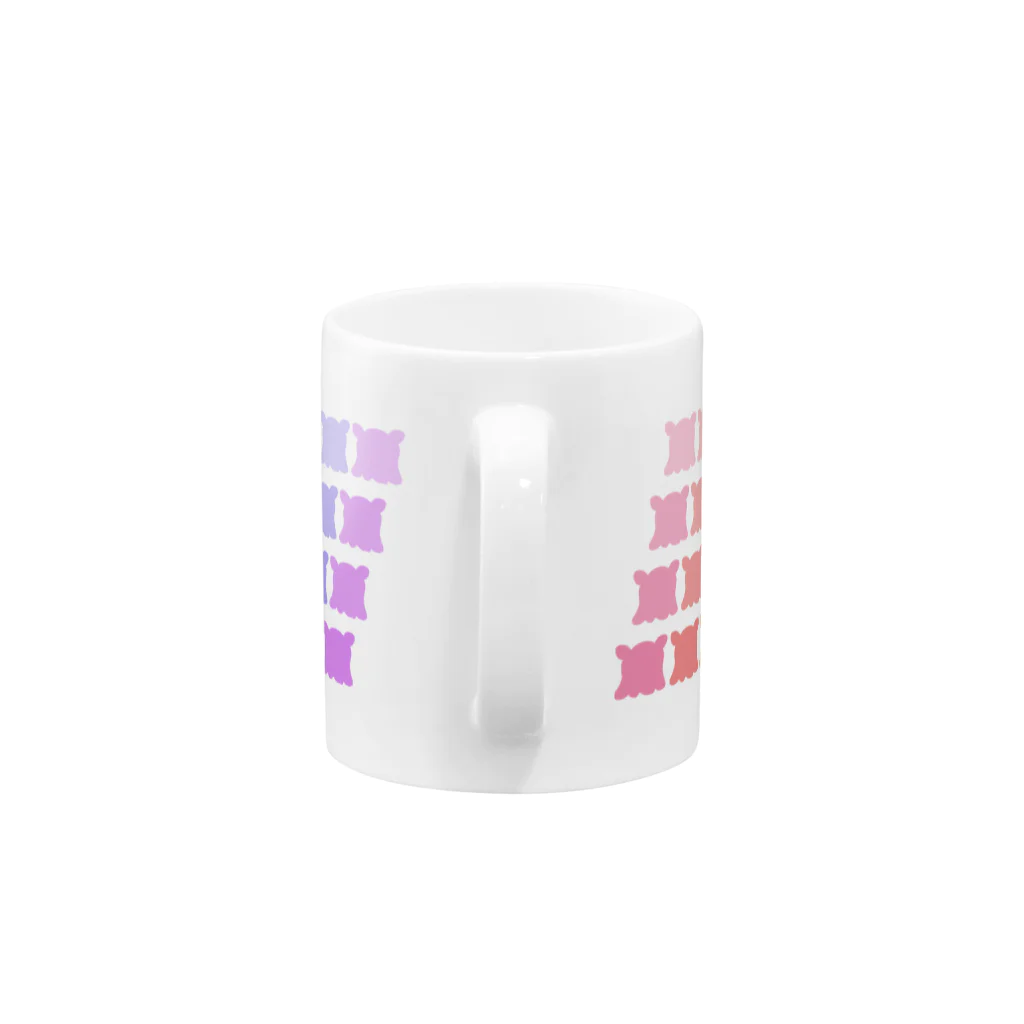 wktkライブ公式グッズショップの-ifｰレインボーめんだこ Mug :handle