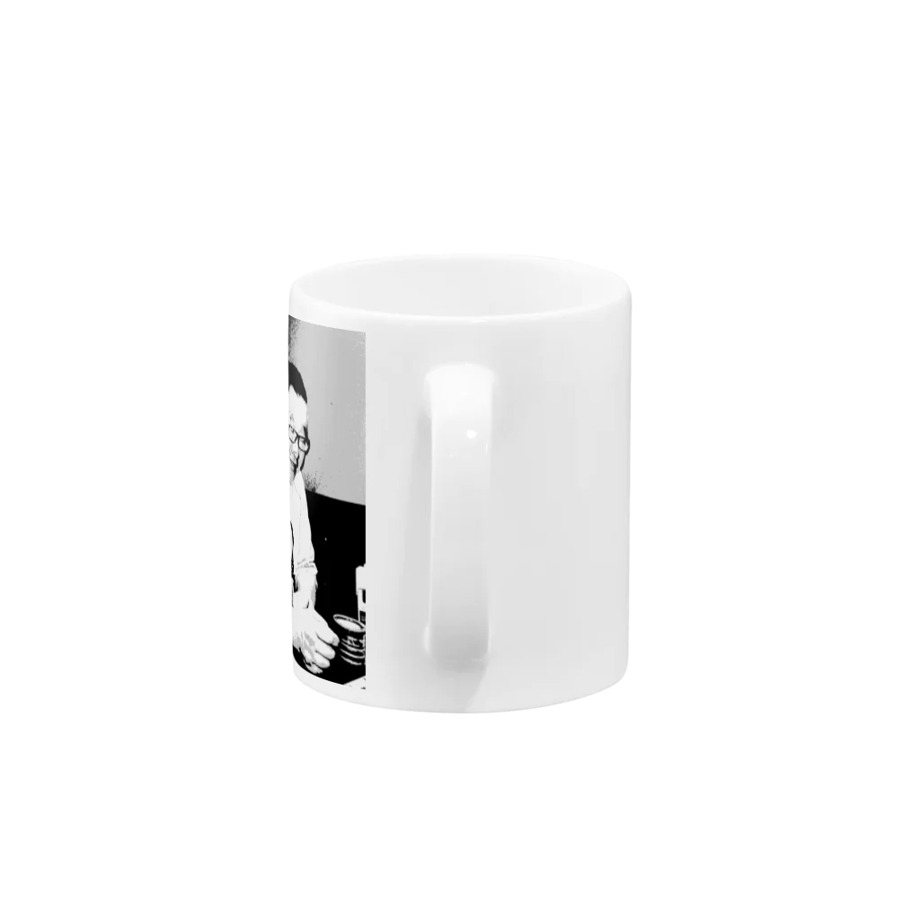 Office Dream Plusの空見度 Mug :handle