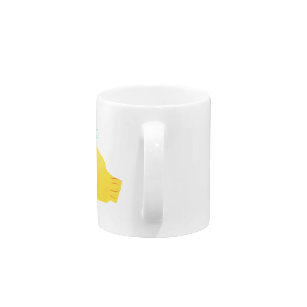 BENSANのポンちゃん Mug :handle