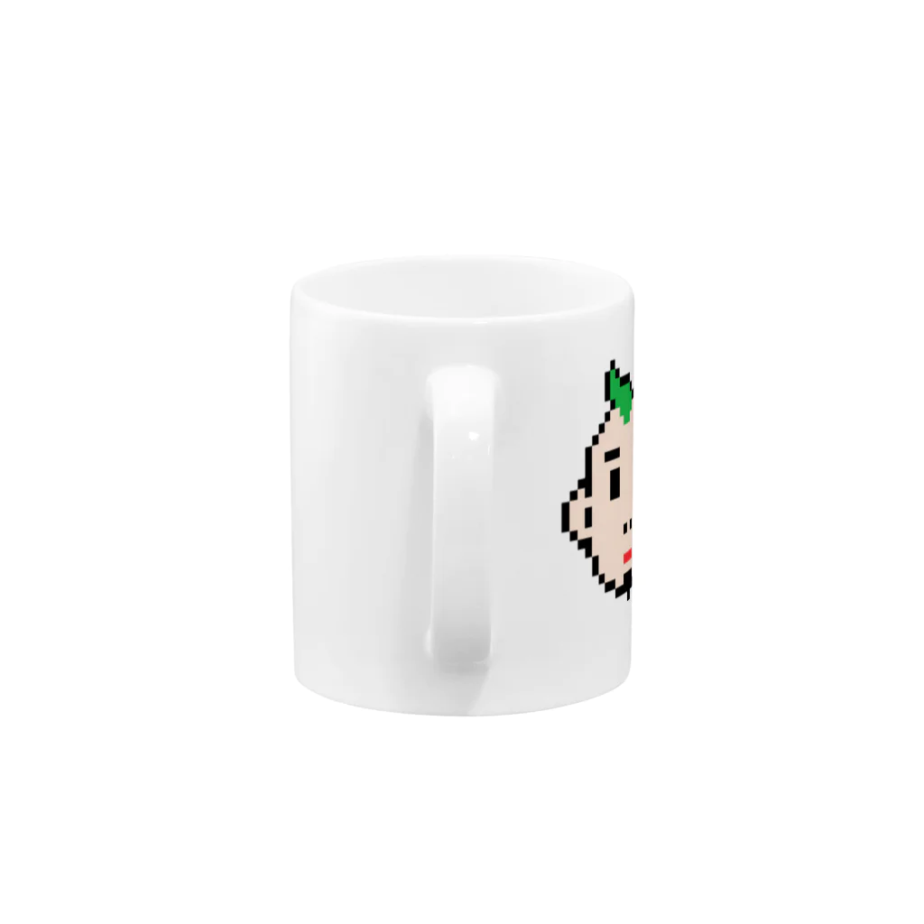 PSKのうんこのってるちゃん Mug :handle