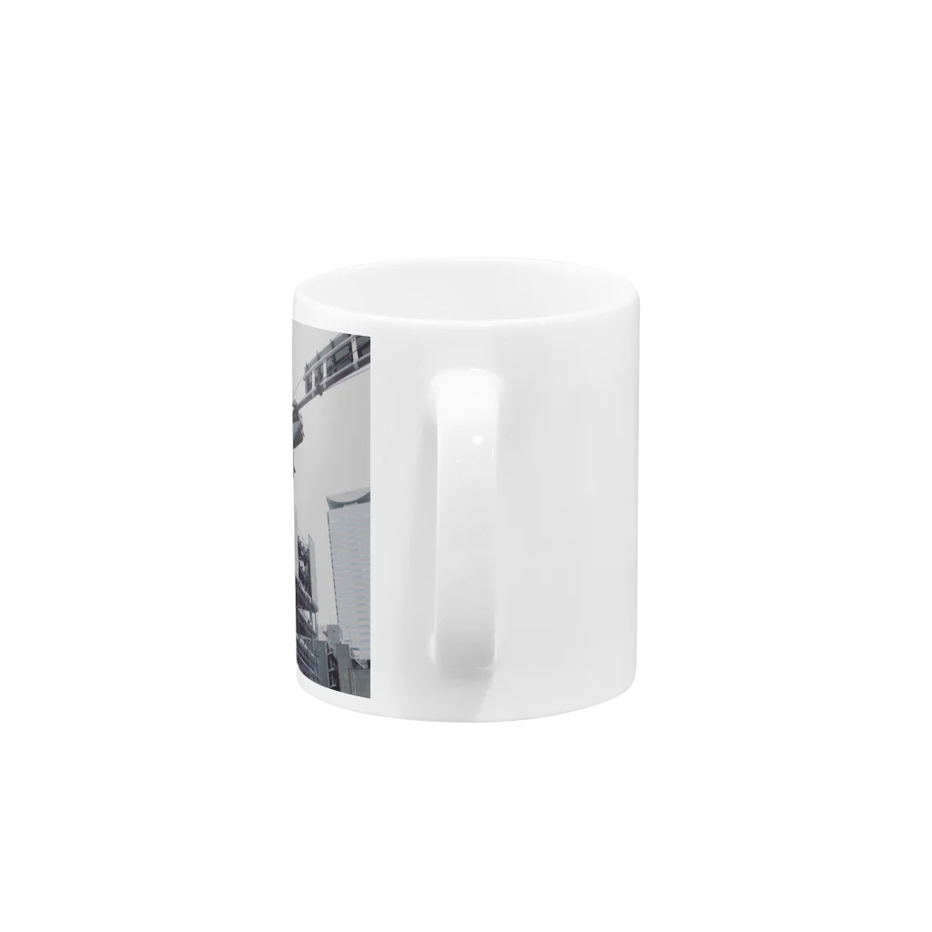 Designed by calm life.のStructure. Mug :handle