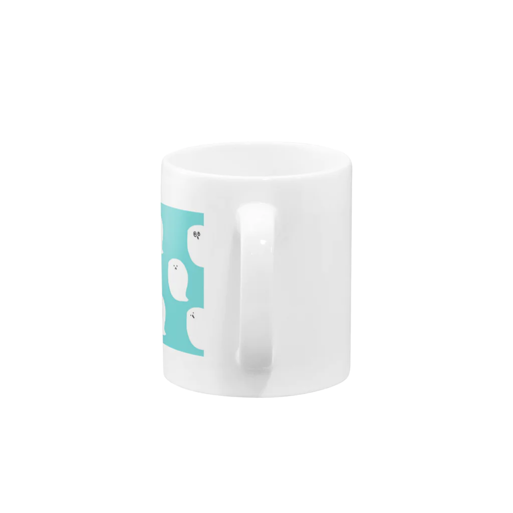 きゃべつのおばけ Mug :handle