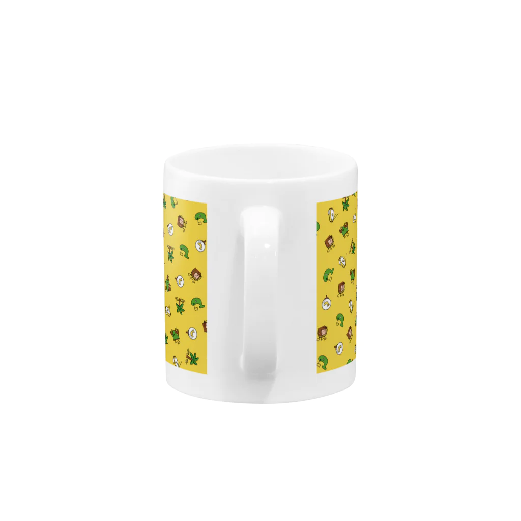 8anna storeのバナナサル DE ゴルフ Mug :handle