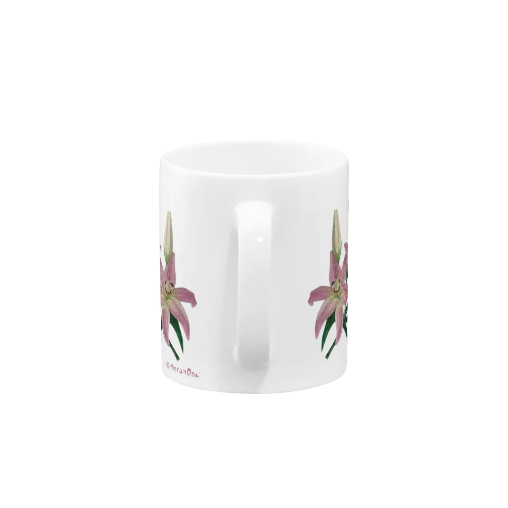 あおちゃん商会のThunberg Lily （スカシユリ） Mug :handle