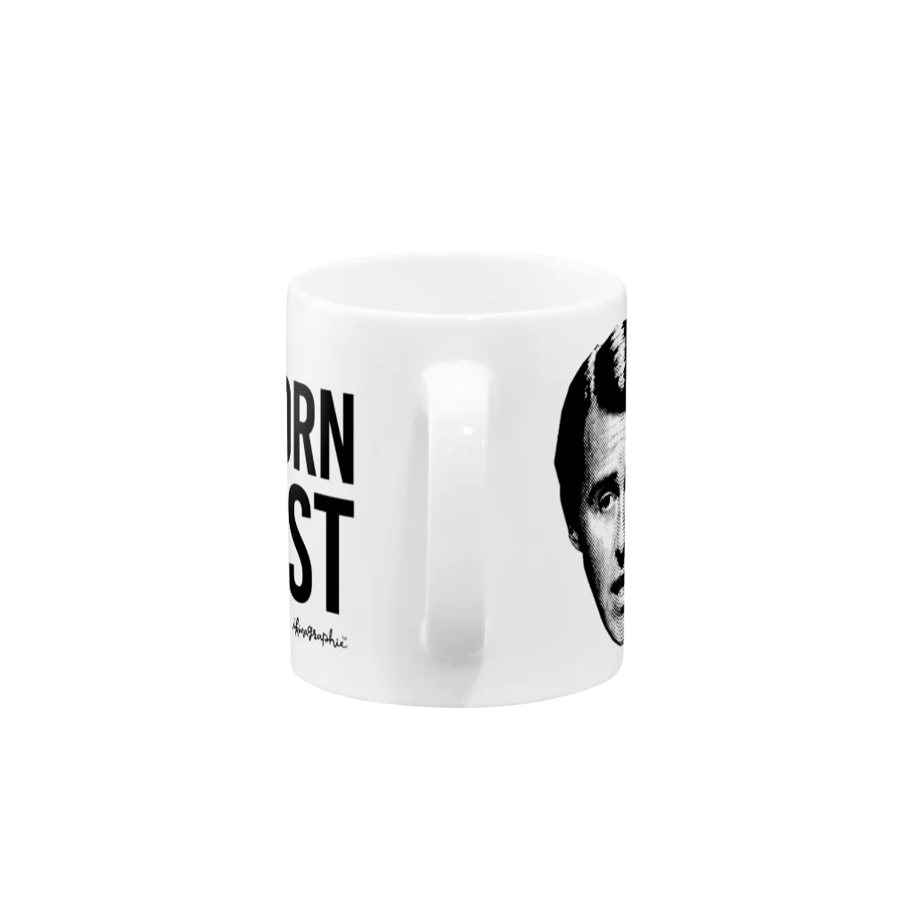 ikinagraphieのNARCISSIST Mug :handle