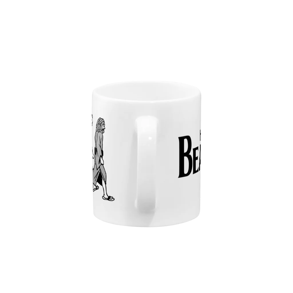 ikinagraphieのBE A MAN Mug :handle