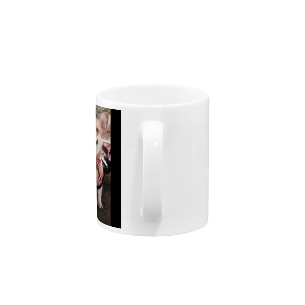 yayoi39のコーギーマグカップ Mug :handle