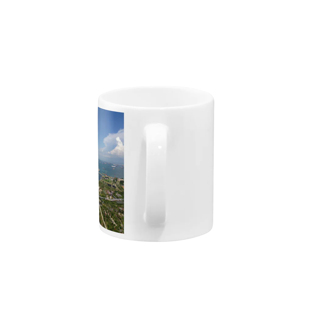 夢工房のSingapore Mug :handle