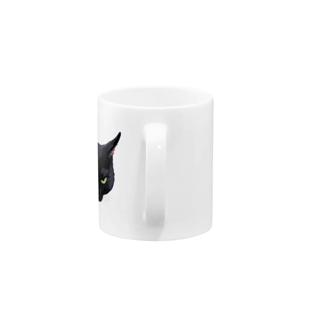 ⓣのキライ猫イラスト Mug :handle