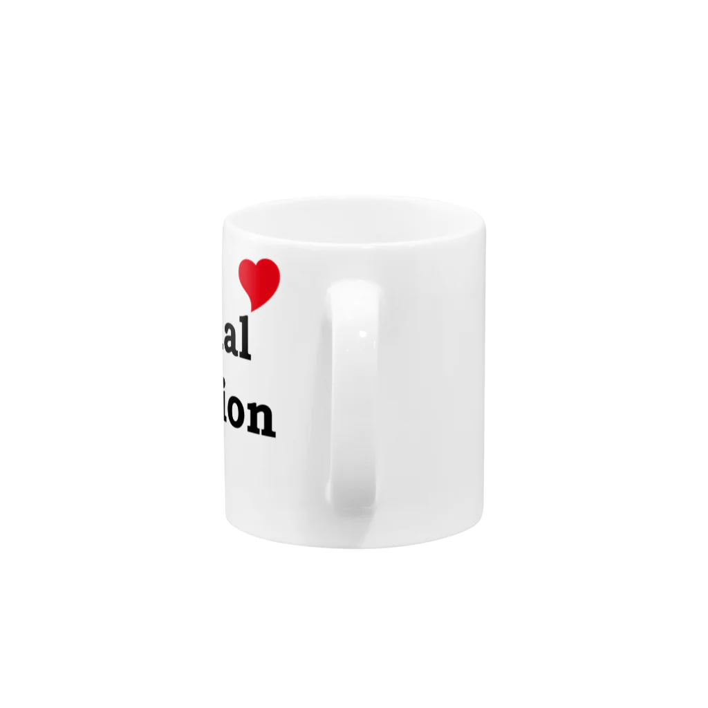 スタジオMのNormal Position Mug :handle