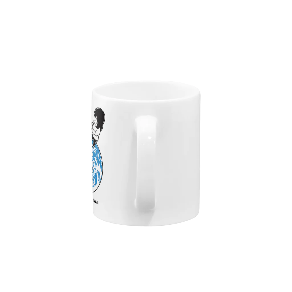 MUSUMEKAWAIIの0517「#世界電気通信情報社会デー 」 Mug :handle