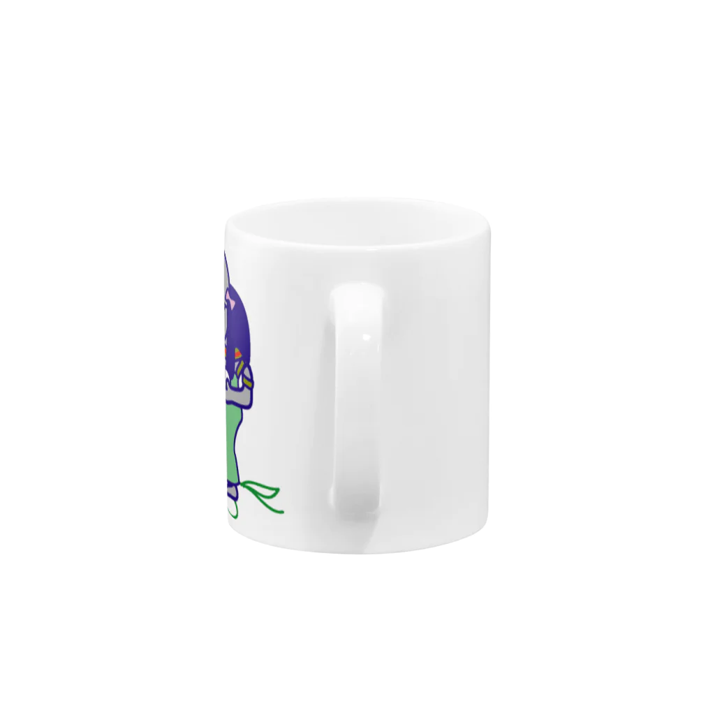 ドラネコ商会のバステト Mug :handle