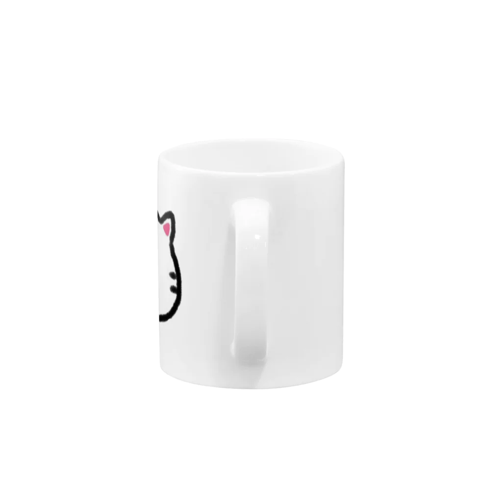 しょぼんねこのしょぼんねこ Mug :handle