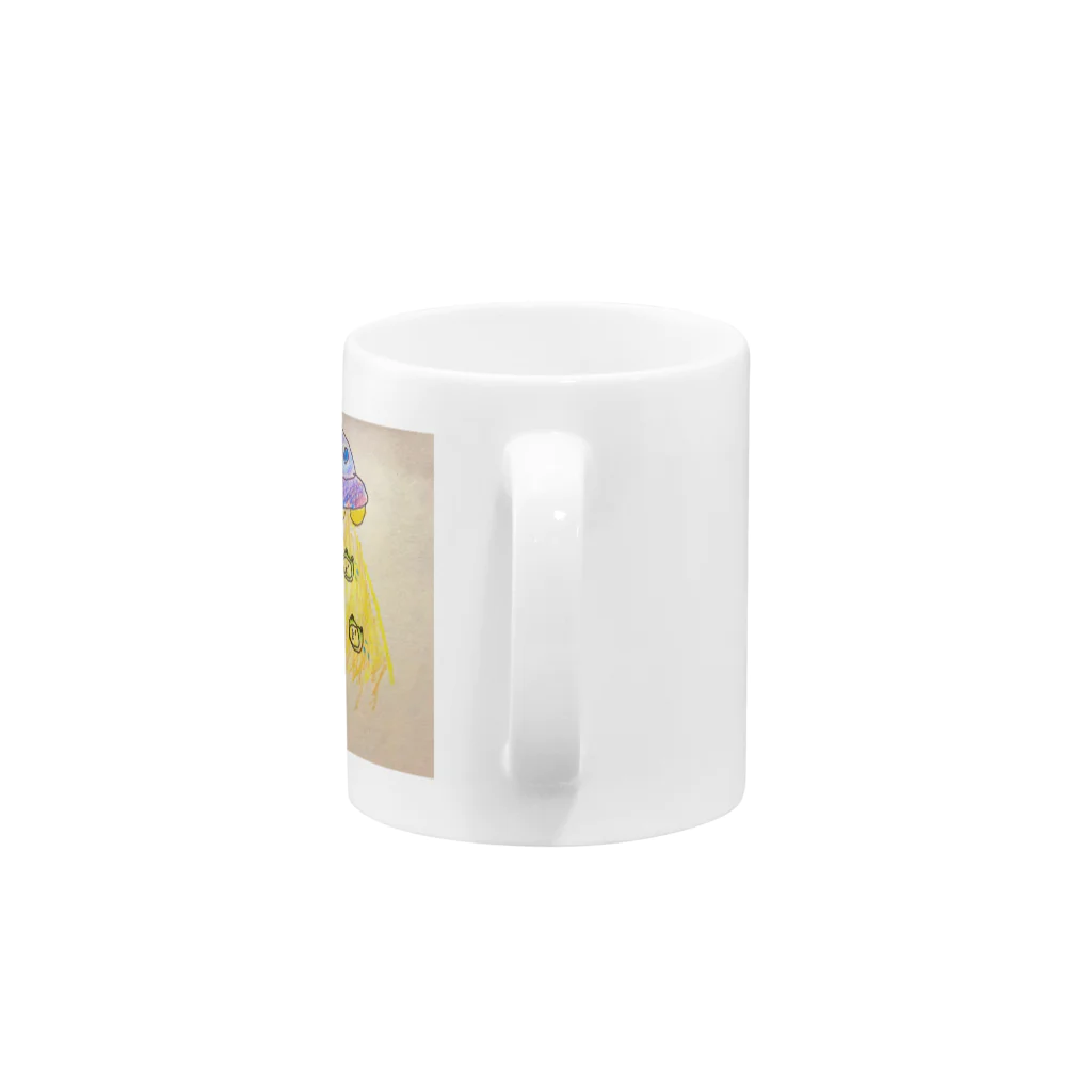 かえるおじさんのかえるおじさんとUFO Mug :handle