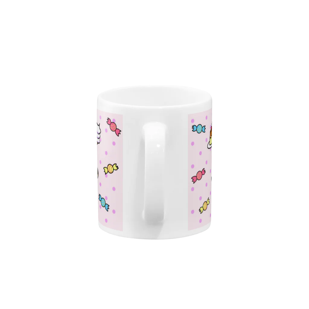 コックのぴっこショップのコックのぴっこ Mug :handle