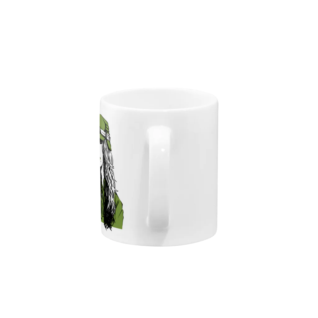 NFSN66 のgreen Mug :handle