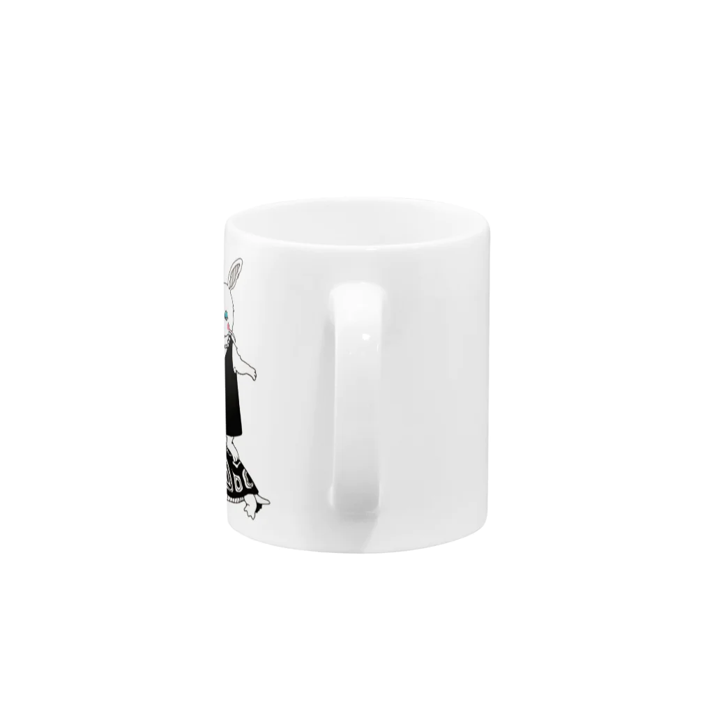 majoccoの努力を怠らない Mug :handle