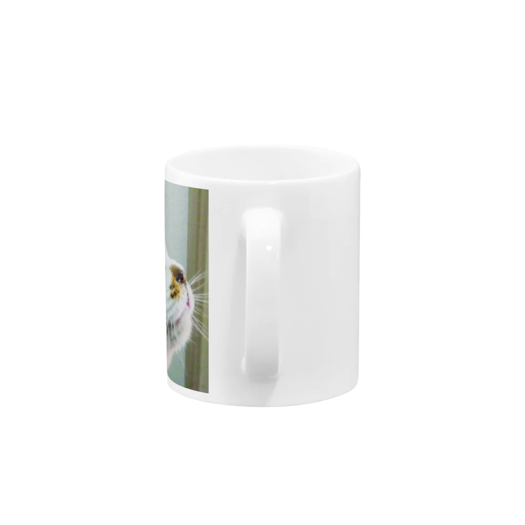 ＫＩＲＡのごきげん猫 Mug :handle