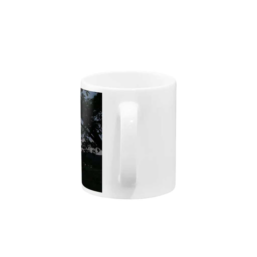 sumomのMOUNTAIN_tree Mug :handle