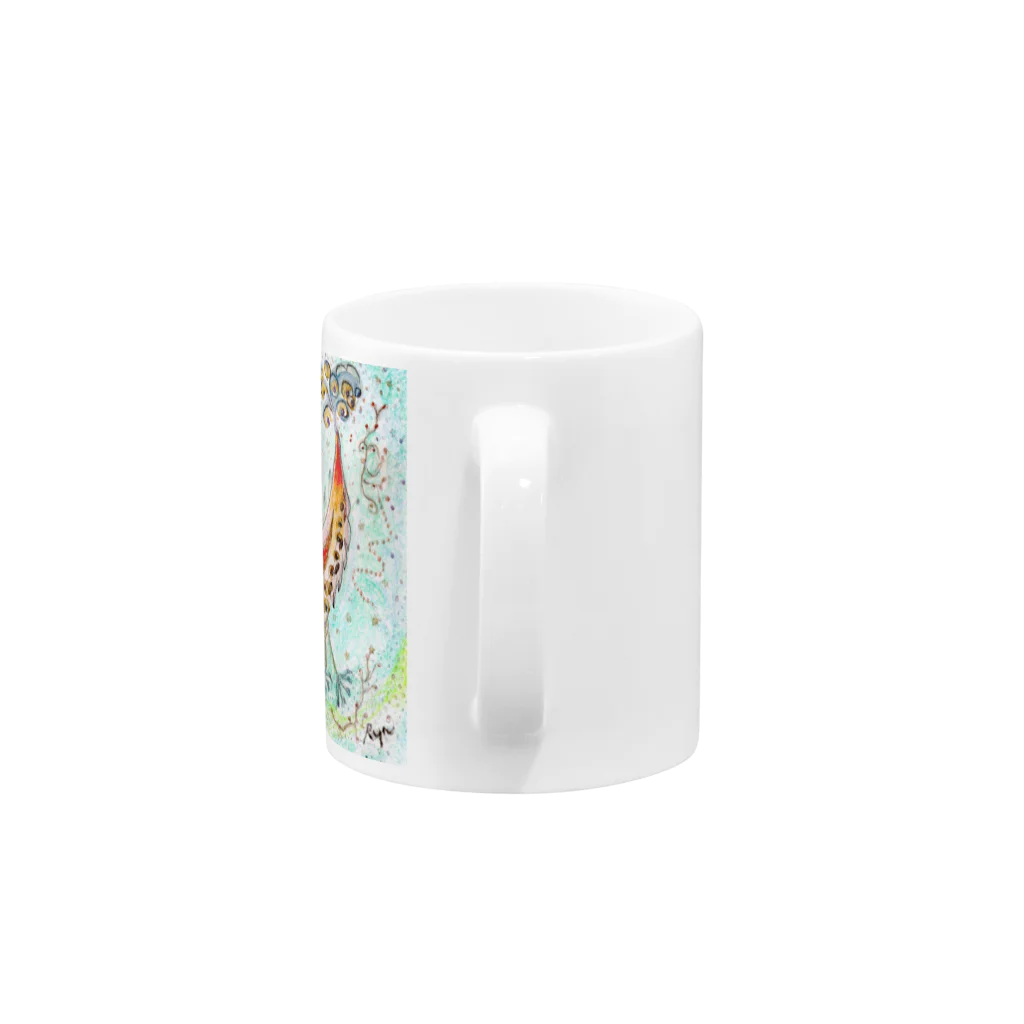 RyncosmogonyのShaman Babbie Mug :handle