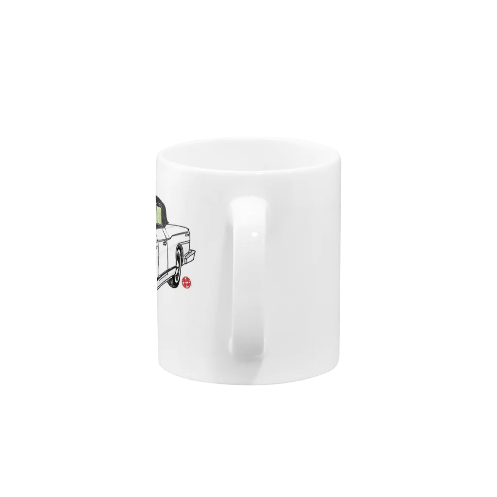 おざやんの部屋のCLASSIC CAR 001 Mug :handle