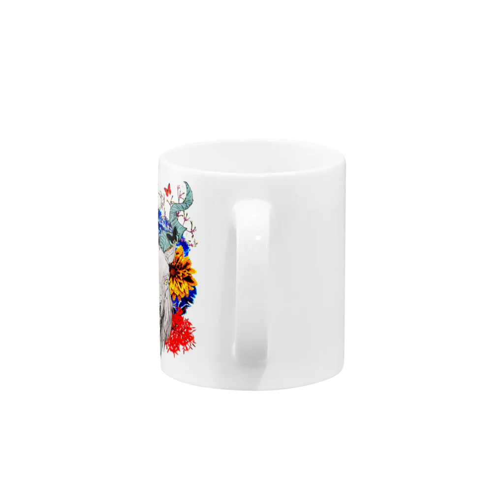 ネマレ屋の【ネマレ屋】マーコール Mug :handle