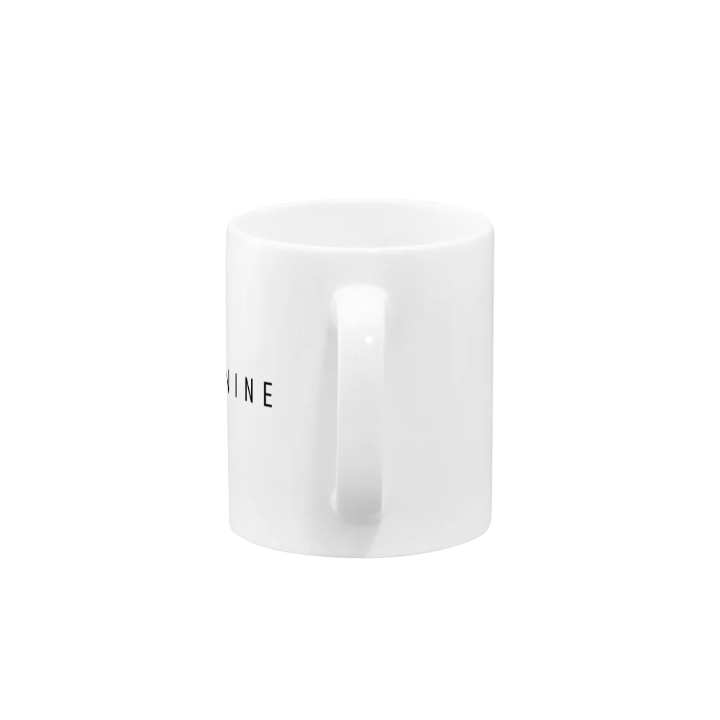 Studio 029 ショップのZERO TWO NINE Mug :handle