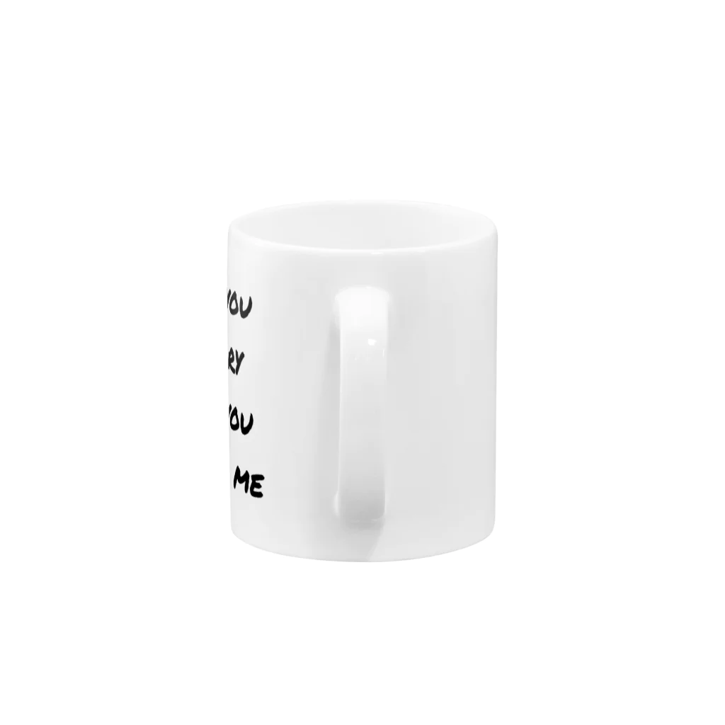 M_M_Mのありがとう＊ごめんなさい＊あいしてるよ＊ゆるしてください Mug :handle