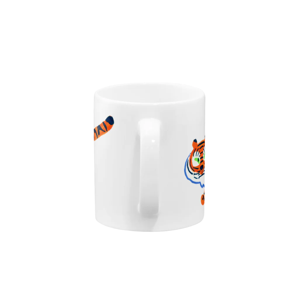 segasworksの足の短いとらちゃん Mug :handle