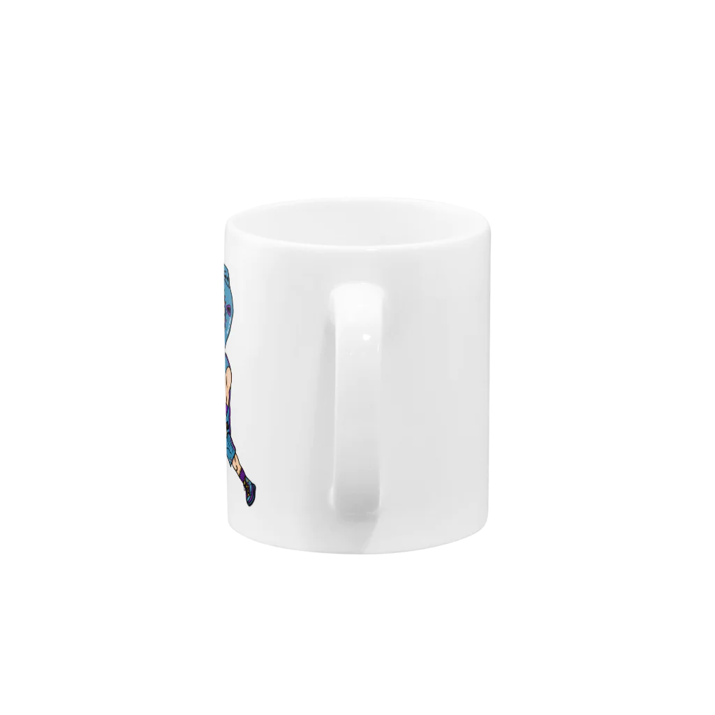 oekaki/ROUTE ONEのホッケー　ROUTE ONE Mug :handle