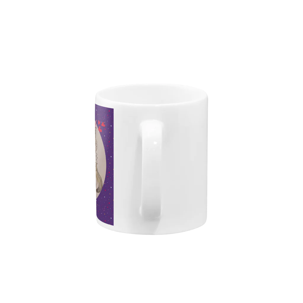 studio-egumianのTEAM. BELL Mug :handle