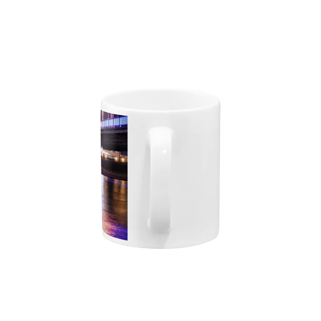 sanbiki4123  の御成橋 Mug :handle