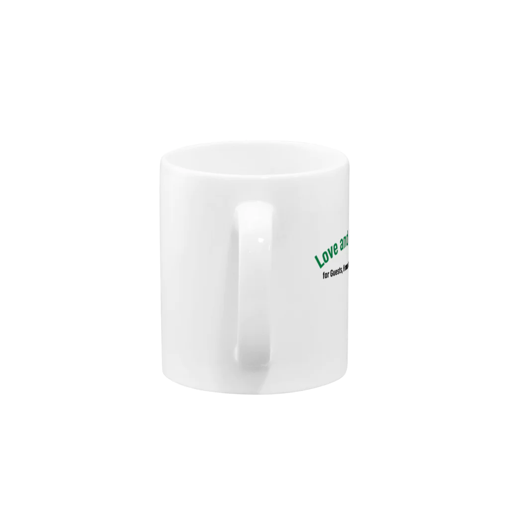 JapanWonderGuideのLove and Passion Mug :handle